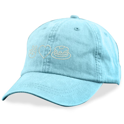 Peace Love Pancakes Hat