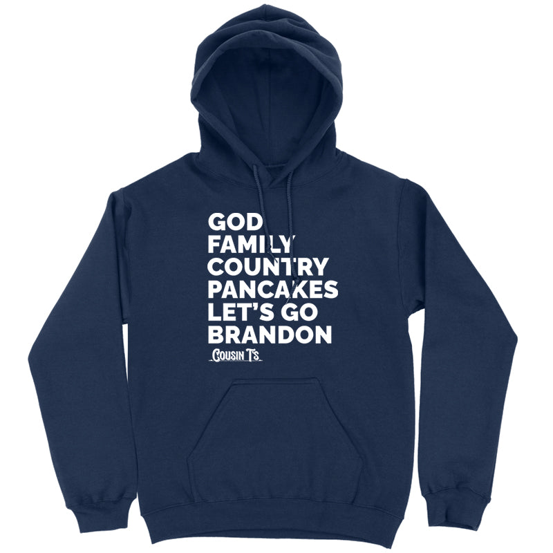 God Family Country Pancakes LGB Men's Apparel