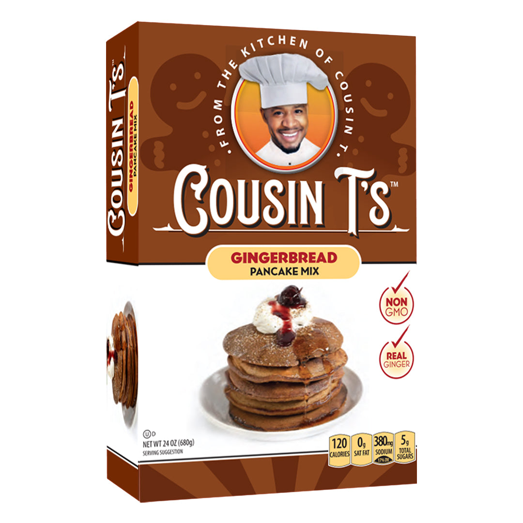 Cousin T's Gingerbread Gourmet Pancake Mix