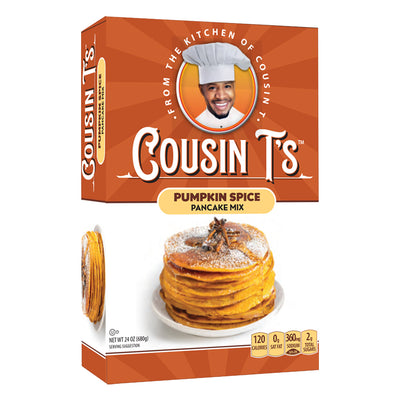 Cousin T's Pumpkin Spice Gourmet Pancake Mix