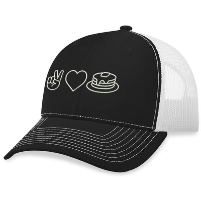 Peace Love Pancakes Hat