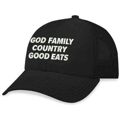 God Family Country Good Eats Hat