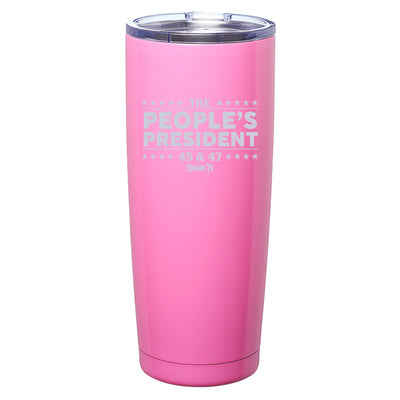 The Peoples President 45 & 47 Laser Etched Tumbler