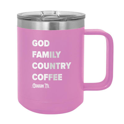 God Family Country Coffee Coffee Mug Tumbler