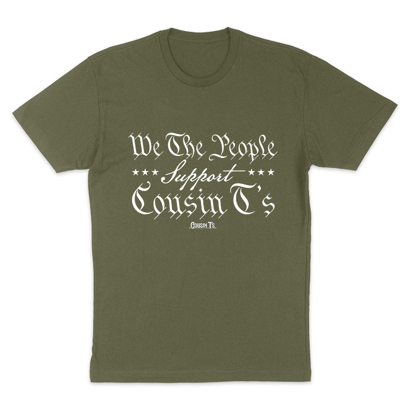 We The People Support Cousin T's Men's Apparel