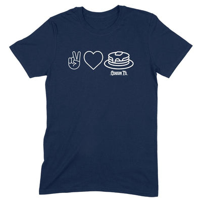 Peace Love Pancakes Men's Apparel