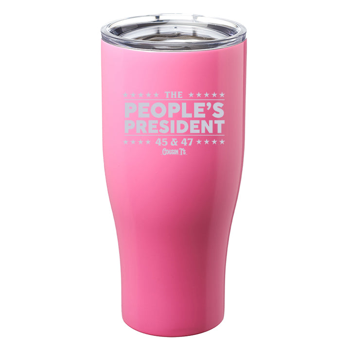 The Peoples President 45 & 47 Laser Etched Tumbler