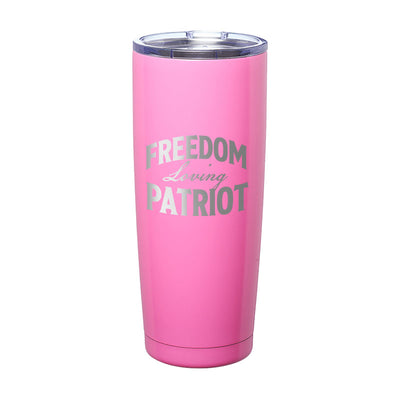 Freedom Loving Patriot Laser Etched Tumbler