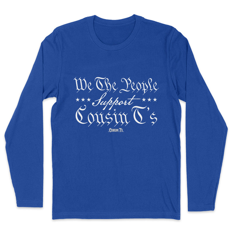 We The People Support Cousin T's Men's Apparel