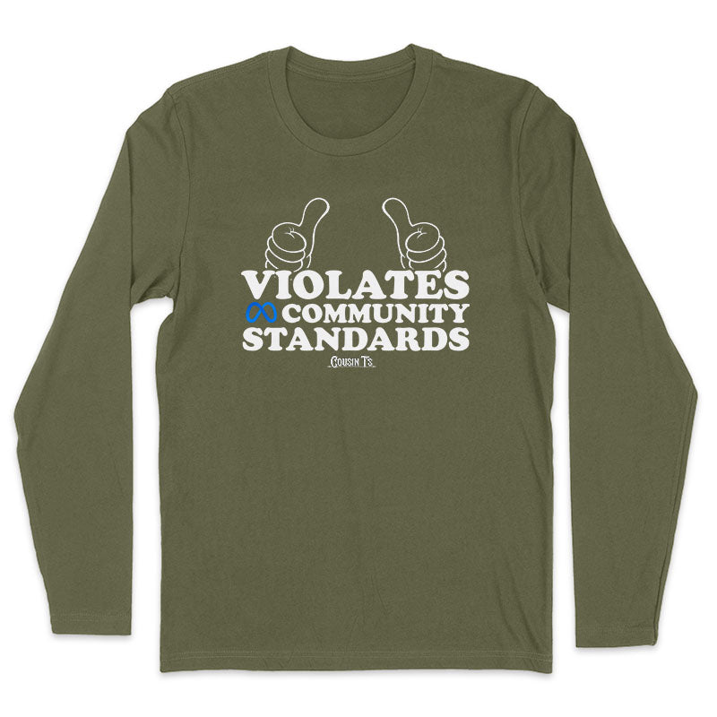 Violates Community Standards Men's Apparel