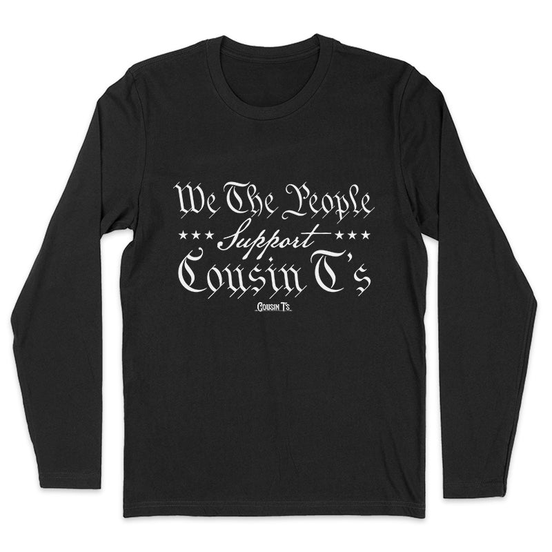 We The People Support Cousin T's Men's Apparel