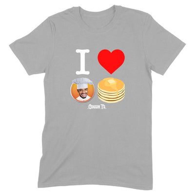 I Love Cousin Ts Pancakes Men's Apparel