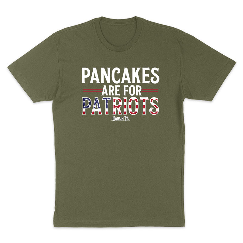 Pancakes Are For Patriots Men's Apparel